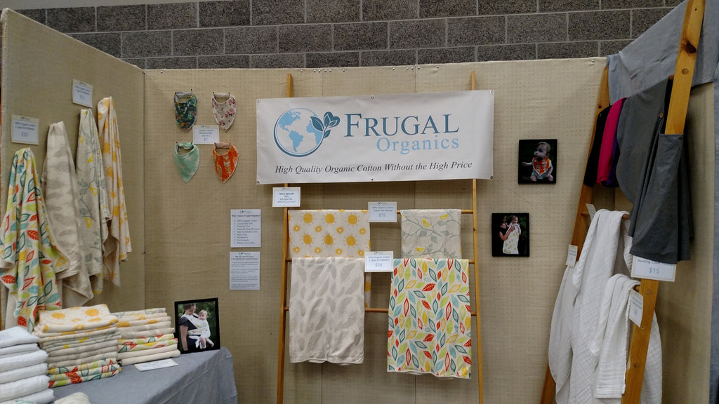Official Launch of Frugal Organics and Our First Trade Show!