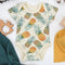 Organic Cotton Short Sleeve Baby Bodysuit, Aloha Organic Earthy Clothing