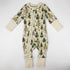 Organic Cotton Baby Pajamas 2-Way Zip Front Zipper Sleeper, Arbor Organic Earthy Clothing