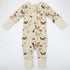 Organic Cotton Baby Pajamas 2-Way Zip Front Zipper Sleeper, Audrey Organic Earthy Clothing