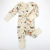 Organic Cotton Baby Pajamas 2-Way Zip Front Zipper Sleeper, Audrey Organic Earthy Clothing