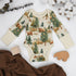 Organic Cotton Long Sleeve Baby Bodysuit, Bodhi Organic Earthy Clothing