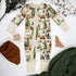 Organic Cotton Baby Pajamas 2-Way Zip Front Zipper Sleeper, Bodhi Organic Earthy Clothing