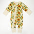 Organic Cotton Baby Pajamas 2-Way Zip Front Zipper Sleeper, Buttercup