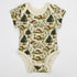 Organic Cotton Short Sleeve Baby Bodysuit, Caraway Organic Earthy Clothing
