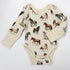 Organic Cotton Long Sleeve Baby Bodysuit, Colt Organic Earthy Clothing