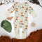 Organic Cotton Baby Pajamas 2-Way Zip Front Zipper Sleeper, Copper Organic Earthy Clothing