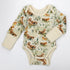 Organic Cotton Long Sleeve Baby Bodysuit, Drake Organic Earthy Clothing