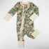 Organic Cotton Baby Pajamas 2-Way Zip Front Zipper Sleeper, Elodie Organic Earthy Clothing