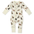 Organic Cotton Baby Pajamas 2-Way Zip Front Zipper Sleeper, Felix Organic Earthy Clothing
