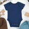 Organic Cotton Short Sleeve Baby Bodysuit, Glacier Organic Earthy Clothing