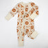 Organic Cotton Baby Pajamas 2-Way Zip Front Zipper Sleeper, Heath Organic Earthy Clothing