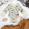 Organic Cotton Long Sleeve Baby Bodysuit, Marin Organic Earthy Clothing