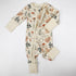 Organic Cotton Baby Pajamas 2-Way Zip Front Zipper Sleeper, Myrtle Organic Earthy Clothing