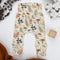 Organic Cotton High Waist Baby Pants, Myrtle Organic Earthy Clothing