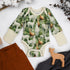 Organic Cotton Long Sleeve Baby Bodysuit, Oliver Organic Earthy Clothing