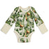 Organic Cotton Long Sleeve Baby Bodysuit, Oliver Organic Earthy Clothing