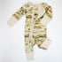 Organic Cotton Baby Pajamas 2-Way Zip Front Zipper Sleeper, Ranger Organic Earthy Clothing