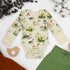 Organic Cotton Long Sleeve Baby Bodysuit, Reed Organic Earthy Clothing