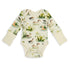 Organic Cotton Long Sleeve Baby Bodysuit, Reed Organic Earthy Clothing
