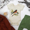 Organic Cotton Short Sleeve Baby Bodysuit, Robin Organic Earthy Clothing