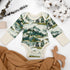 Organic Cotton Long Sleeve Baby Bodysuit, Teton Organic Earthy Clothing