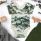 Organic Cotton Short Sleeve Baby Bodysuit, Teton Organic Earthy Clothing