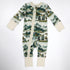 Organic Cotton Baby Pajamas 2-Way Zip Front Zipper Sleeper, Teton Organic Earthy Clothing