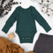 Organic Cotton Long Sleeve Baby Bodysuit, Topaz Organic Earthy Clothing