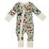 Organic Cotton Baby Pajamas 2-Way Zip Front Zipper Sleeper, Zephyr Organic Earthy Clothing