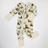 Organic Cotton Baby Pajamas 2-Way Zip Front Zipper Sleeper, Hemlock Organic Earthy Clothing