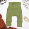 Organic Cotton High Waist Baby Pants, Oregano Organic Earthy Clothing