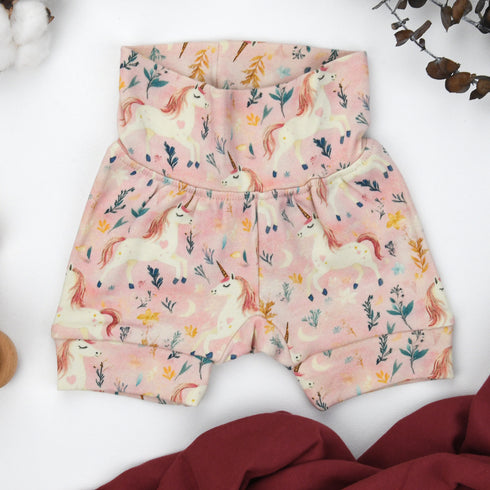 Organic Cotton High Waist Baby Shorts, Zara Organic Earthy Clothing