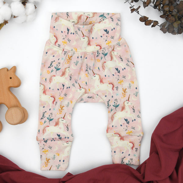 Organic Cotton High Waist Baby Pants, Zara Organic Earthy Clothing