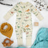 Organic Cotton Baby Pajamas 2-Way Zip Front Zipper Sleeper, Ziggy Organic Earthy Clothing