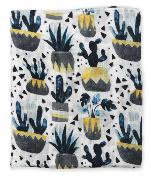 Clay 1 Layer Muslin Blanket Swaddle 100% Organic Cotton Organic Earthy Clothing