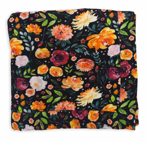 Evelyn 2 Layer Muslin Blanket Swaddle 100% Organic Cotton Organic Earthy Clothing