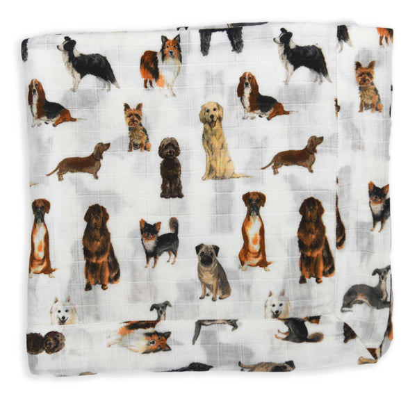 Otis 2 Layer Muslin Blanket Swaddle 100% Organic Cotton Organic Earthy Clothing