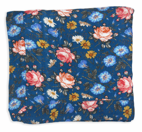 Adeline 4 Layer Muslin Blanket Swaddle 100% Organic Cotton Organic Earthy Clothing